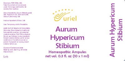 Aurum Hypericum Stibium (Aurum Hypericum Stibium Ampule)